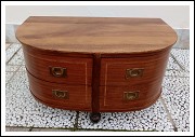 Cassettiera,panca da fondo letto, mobile a cassetti basso. 82,5lx48,5px45h