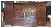 Credenza armadio da sacrestia antica lombarda del ’700