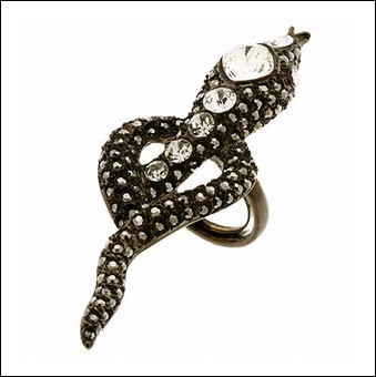 Kenneth Jay Lane - Snake Ring