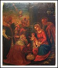 Madoner Veneto-Cretese. XVII secolo:  La presentazione ai Re Magi