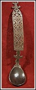  Indonesian Tribal Art - Horn spoon, Timor Island, Indonesia.