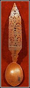 Indonesian Tribal Art - Horn spoon, Timor Island, Indonesia.