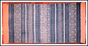 Tovaglia Perugina  XIII-XIV SEC, Italia Centrale- Fondo ad occhio di pernice in lino bianco