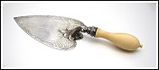Paletta in argento Regina Vittoria - Londra 1861 - Argentiere:  E & J Barnard 
