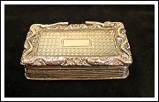 Vinaigrette Guglielmo IV- 1832. Birmingham, Argento sterling-